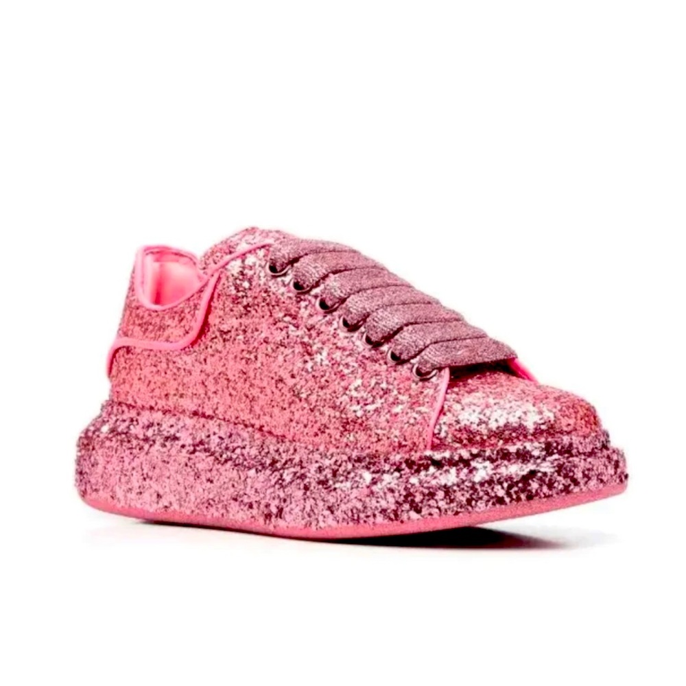 BRAND NEW! ALEXANDER McQUEEN GLITTER SNEAKERS